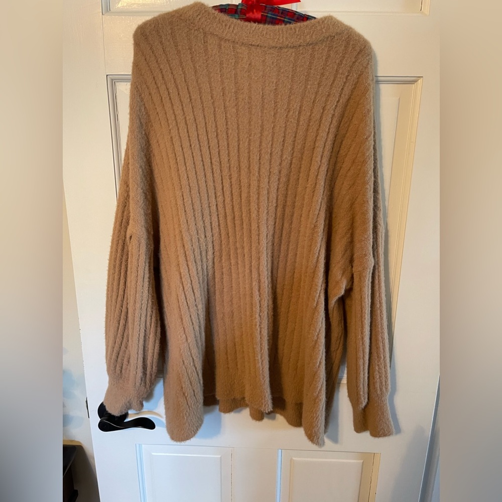 Aerie Tan Soft Cozy Sweater - Picture 7 of 7